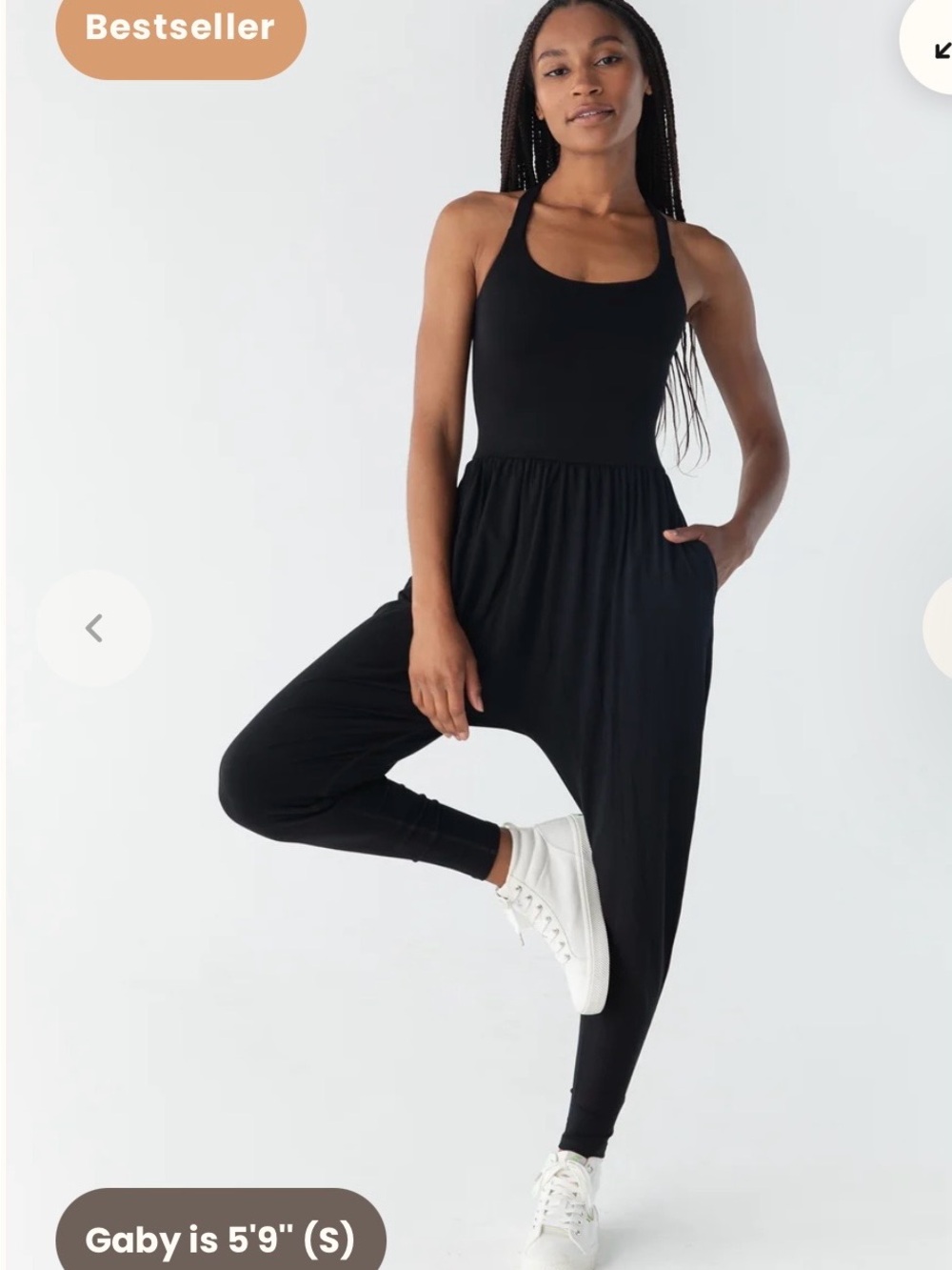 IMBODHI BŌDHI JUMPER, MIDNIGHT BLACK Black Jumpsuit - Sleek Everyday Romper